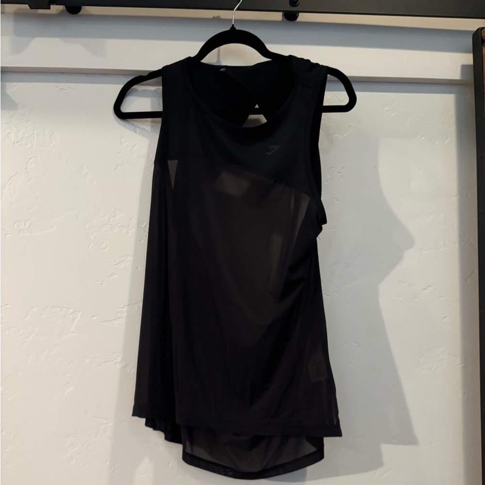 Gymshark Black Tank Top